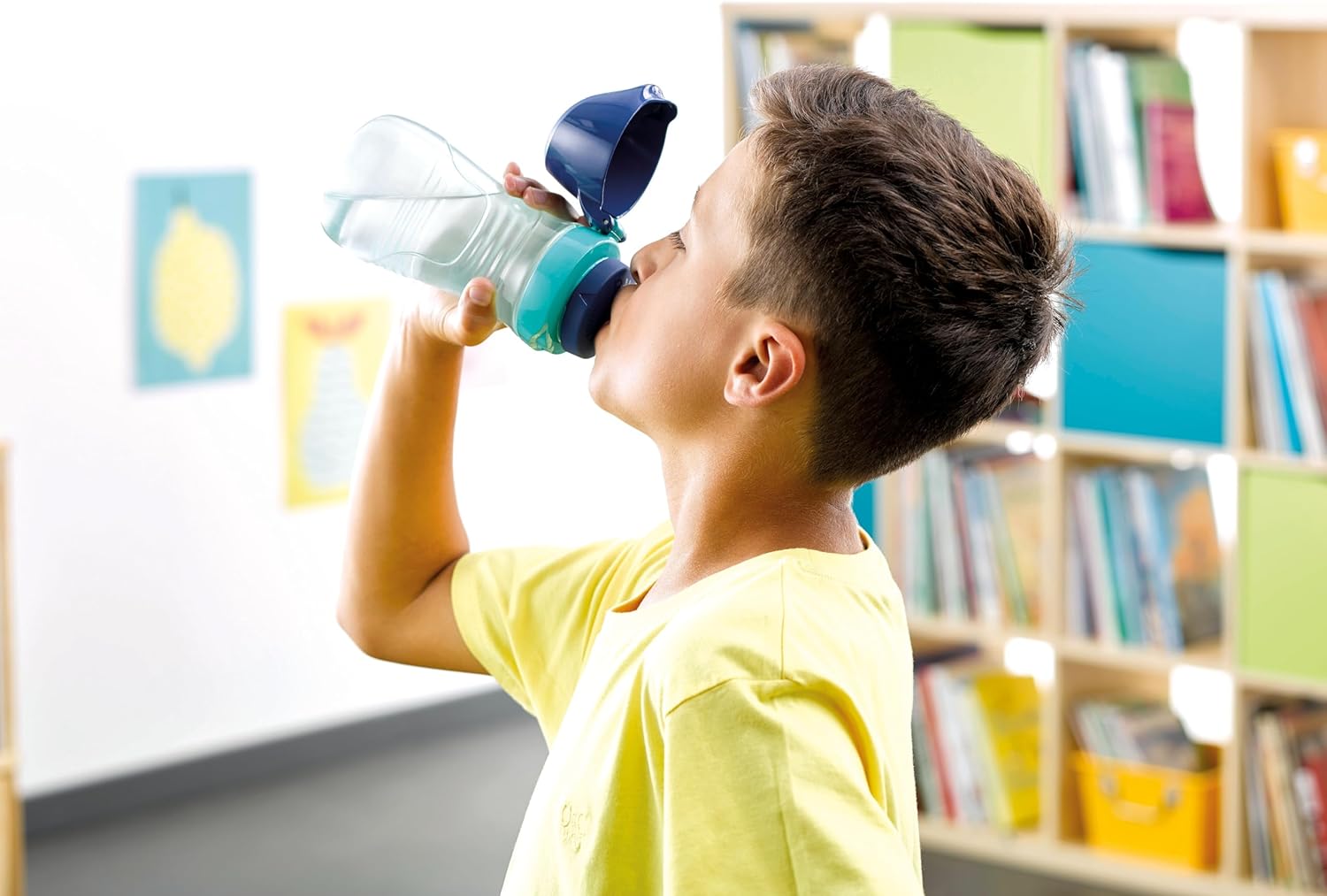 Maped Picnik Picnik Origin Water Bottle, 14.5 oz, Blue