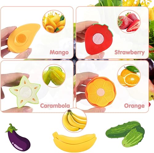 Miniatura 4 de REMOKING Juguetes para tartas de bricolaje juguetes educativos para jugar con luz y música juego de juguetes divertidos de corte 88 piezas con