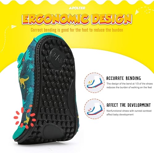 Miniatura 3 de Zapatos de agua o natación estilo calcetín para niños, unisex, antideslizantes, para la playa o piscina, color aguamarina