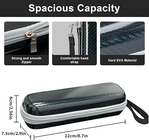 Miniatura 10 de TUNYINSH Estuche de viaje para cepillo de dientes con 2 cabezales de cepillo de dientes para Oral ProPhilips Sonicare cepillo de dientes eléctrico,