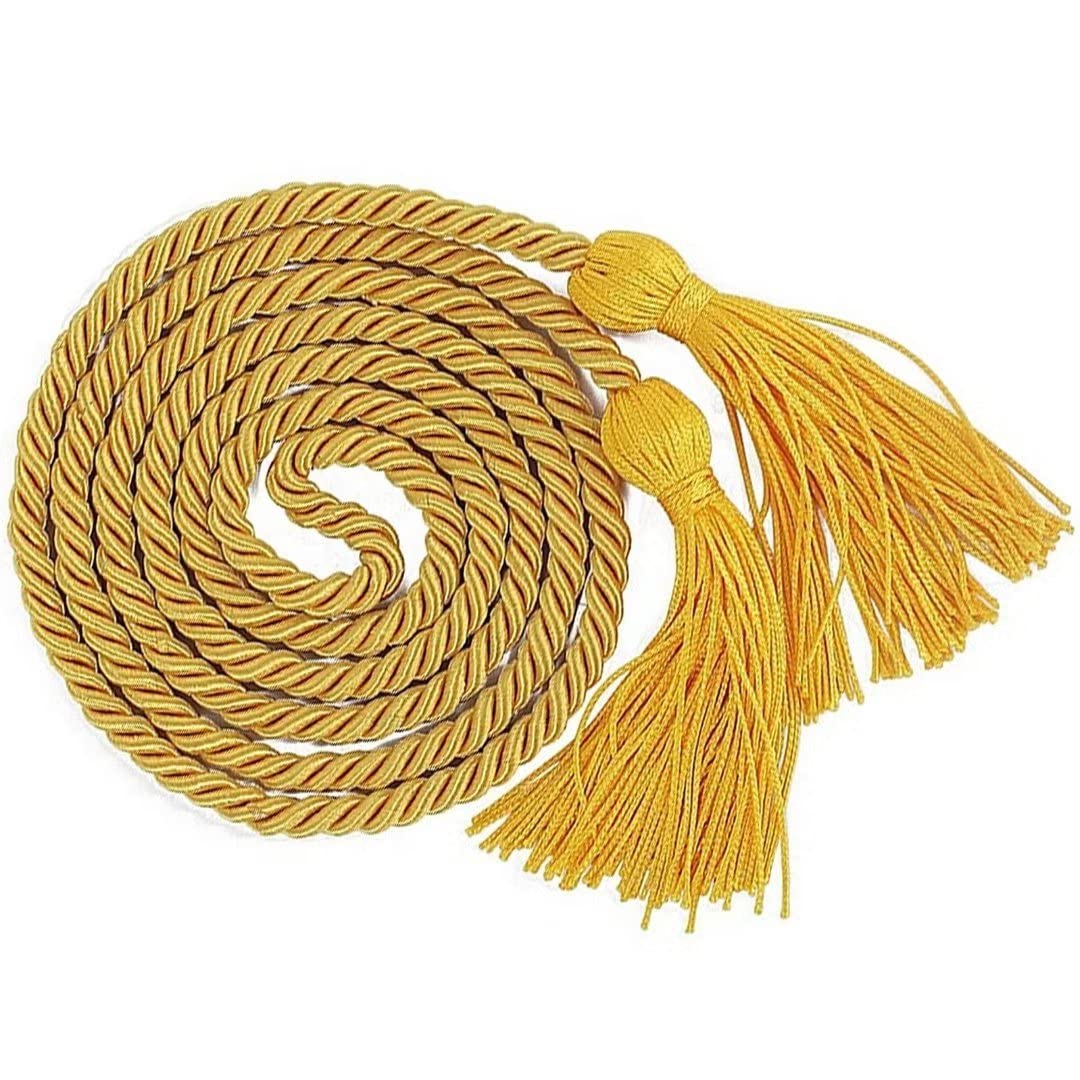 Gold Honor Cord Graduation Tassel Honor Cord for Grad Days and Student