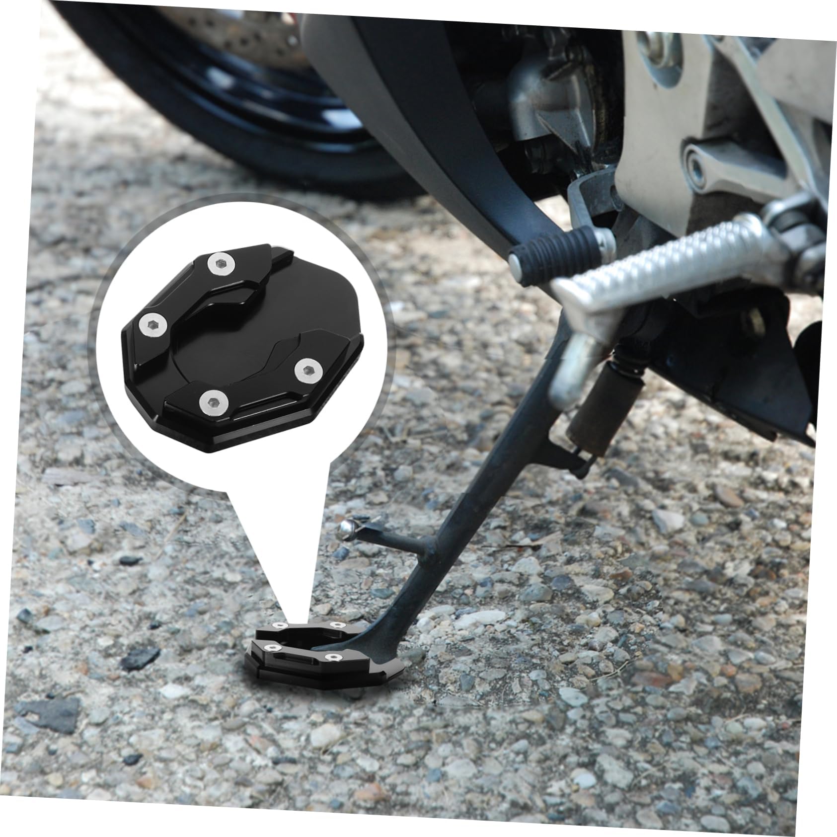 Piastra Cavalletto Moto per Yamaha MT-03 (2006-2014) | Materiale In Lega Di Alluminio Migliorare La Stabilità Wear-Resistant Estensione Cavalletto Moto