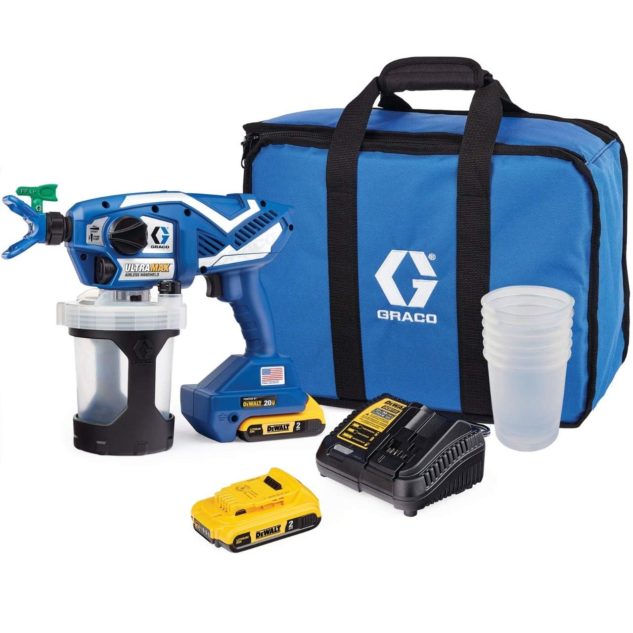 Amazon | Graco ウルトラマックス コードレス エアレス ハンドヘルド 