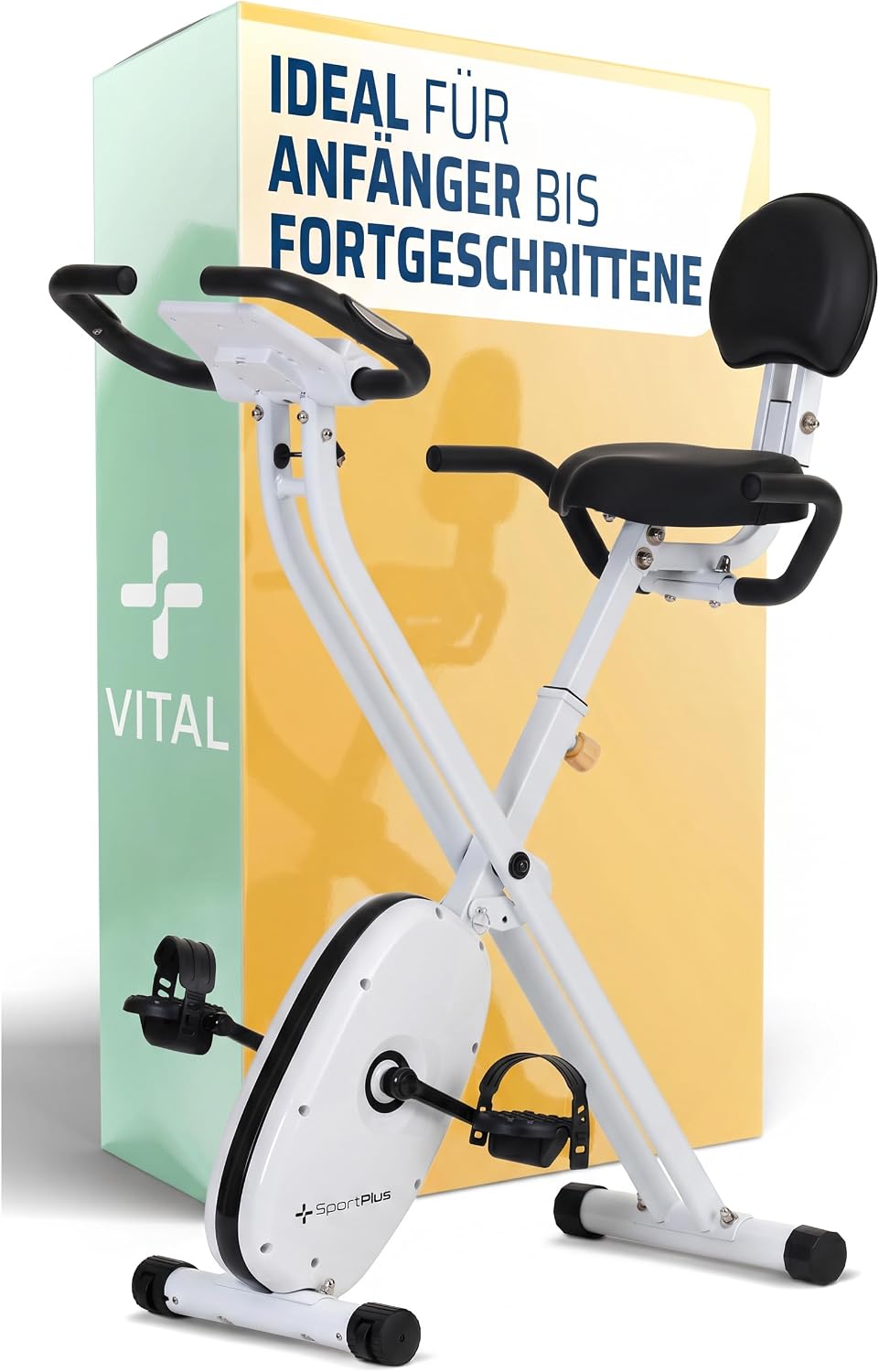 SportPlus Heimtrainer Fahrrad klappbar SP-HT-1004-iE