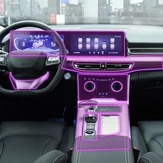 LAVIYE Película Interior do Carro Painel de instrumentos Shift console central Anti-risco transparente TPU PPF Filme, para VANTAS Exeed VX 2022-2023