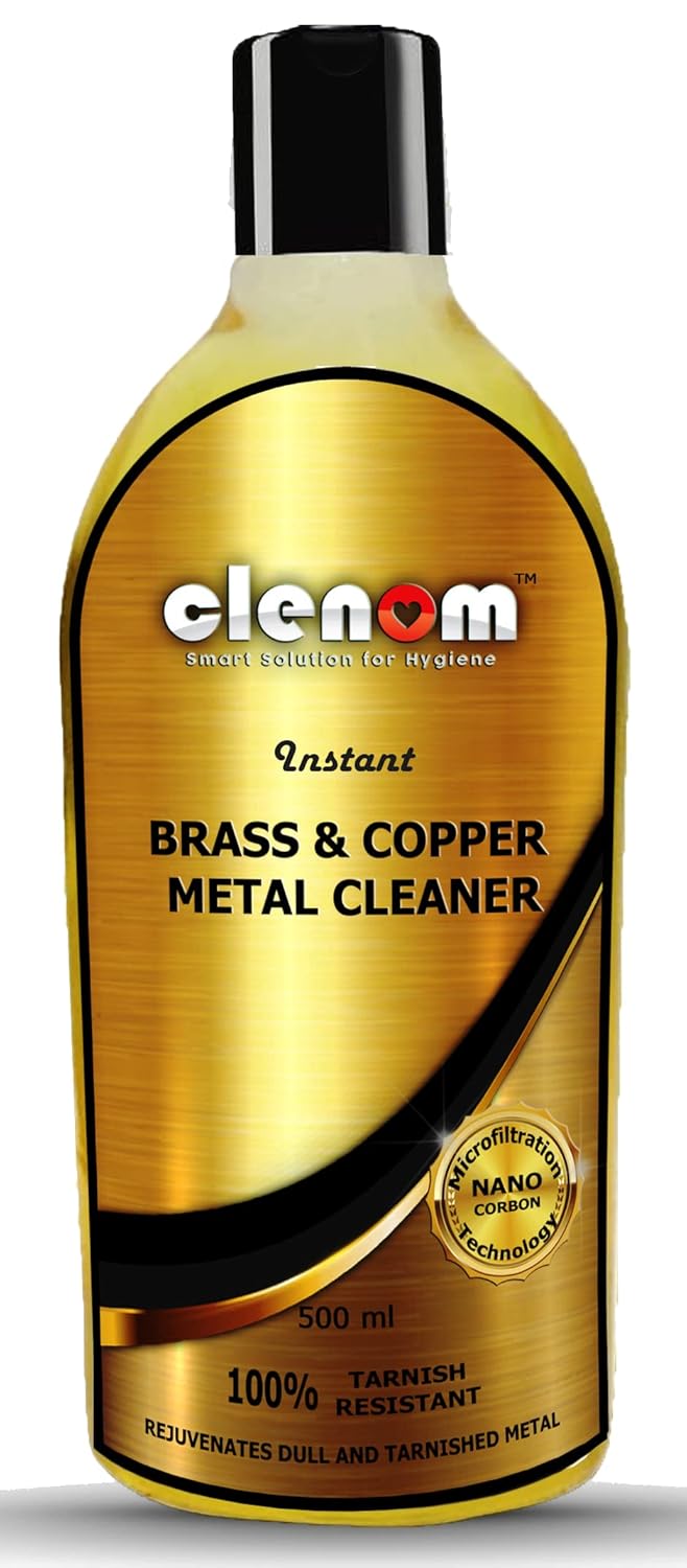 Clenom Instant Brass and Copper Metal Cleaner (Cleaning Liquid Polish