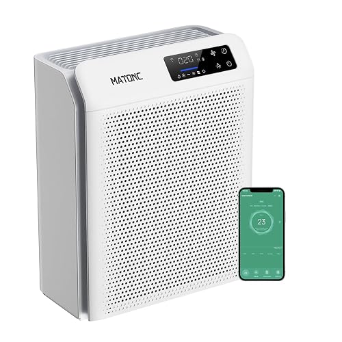 MATONC Air Purifier for Large Rooms, Smart APP