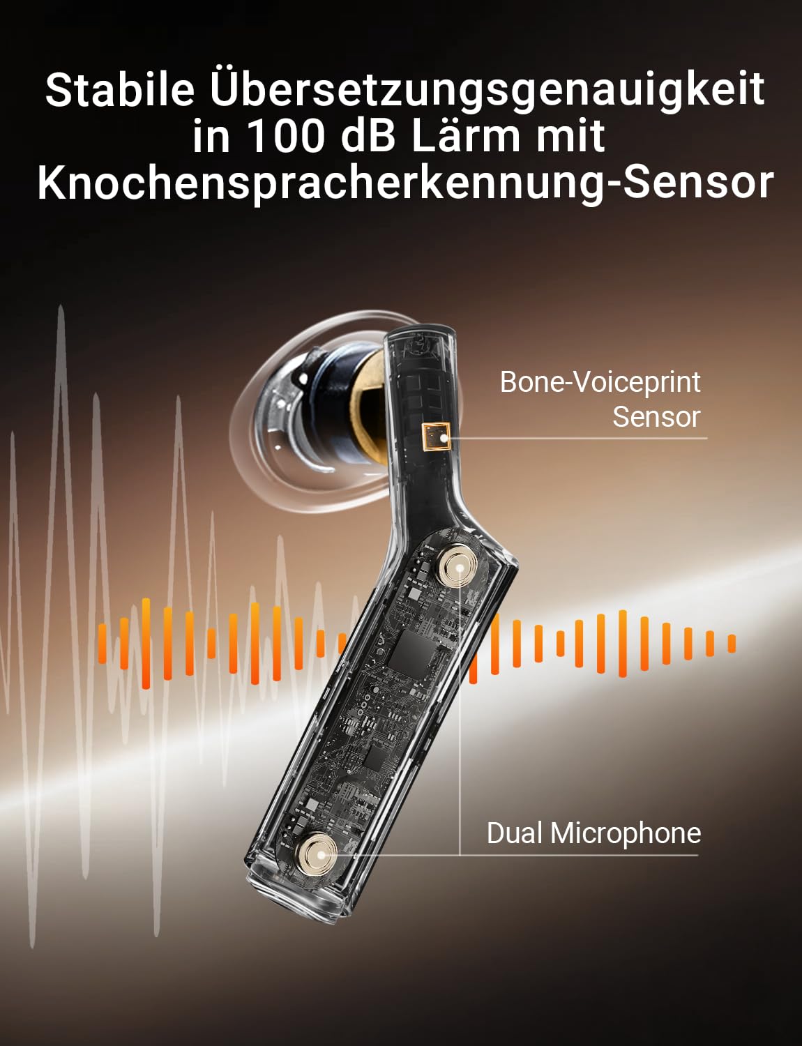 Timekettle W4 AI Earbuds Traslator Simultanea - Dettaglio