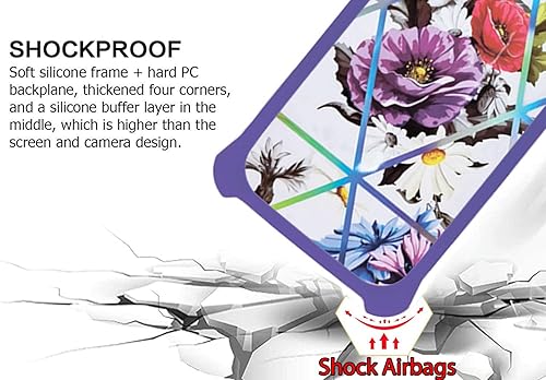 Miniatura 2 de Funda para Xiaomi Redmi Note 10s compatible con Xiaomi Redmi Note 10s Funda de teléfono [con protector de pantalla de vidrio templado] [PC + TPU 2