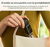 Vista 4 de Xtra Muse, cámara de vlogging con videos CMOS de 1 pulgada y 4K/120fps, cámara de bolsillo con estabilizador de cardán de 3 ejes, enfoque rápido