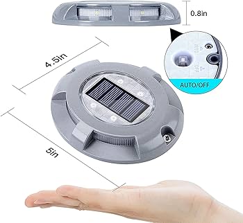 屋外用ソーラーセンサーライトLED照明・金属製・IP68防水・耐圧20トン 屋外用ソーラーセンサーライトLED照明・金属製・IP68防水・耐圧