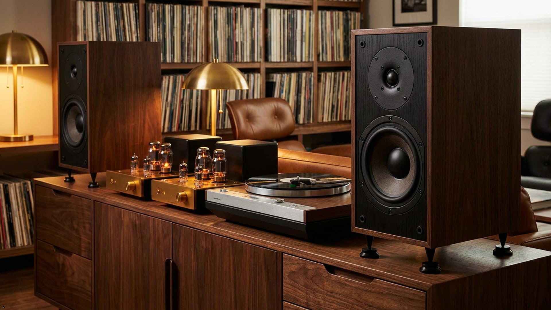 Set di punte e cuscinetti per altoparlanti M6, alluminio nero, Ø10 mm cono con radius pad Ø20 mm, ammortizzatori vibrazioni HiFi