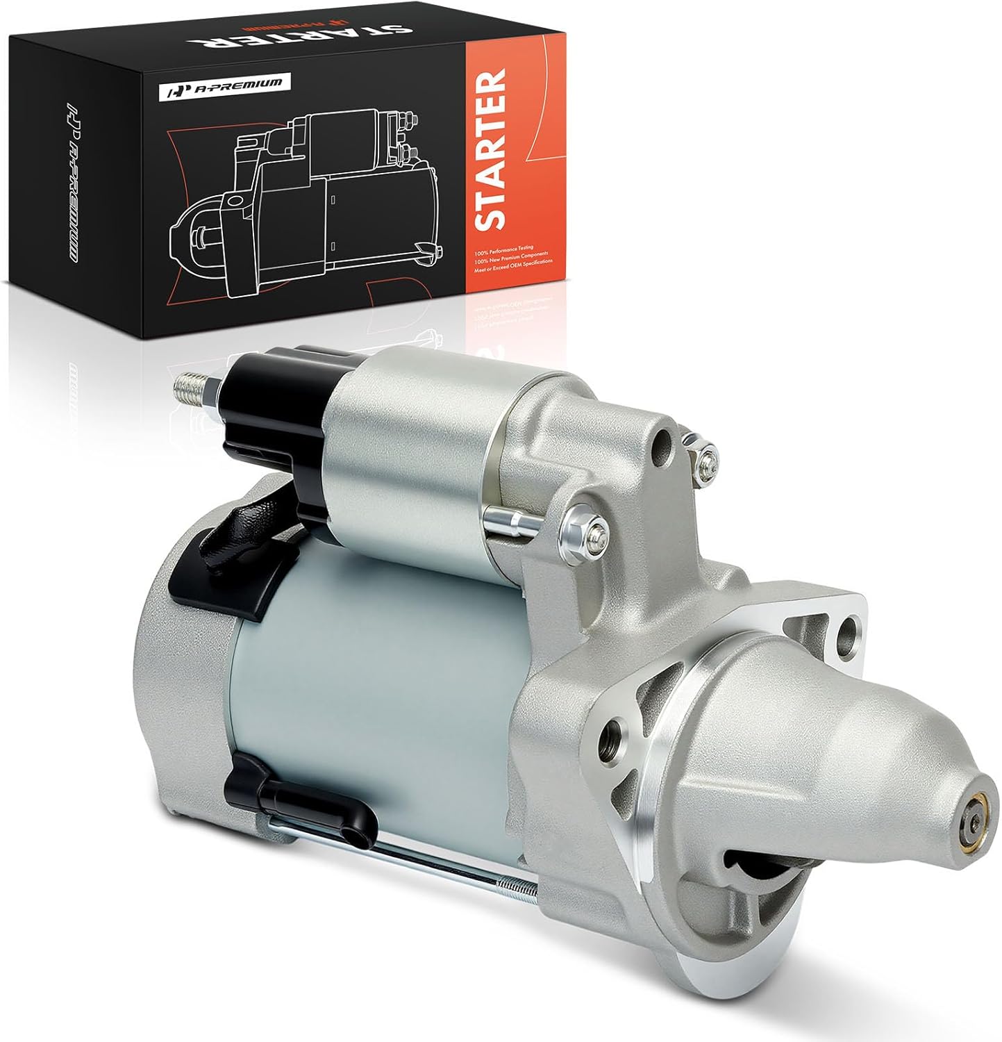A-Premium Starter Motor Compatible with Chevrolet Malibu 2016, Colorado 2015-2019 & GMC Canyon 2015-2019 & Buick Regal 2014-2016 & Cadillac ATS 2015, 2.0L 2.5L, 12V 1.2KW 15-Teeth Clockwise
