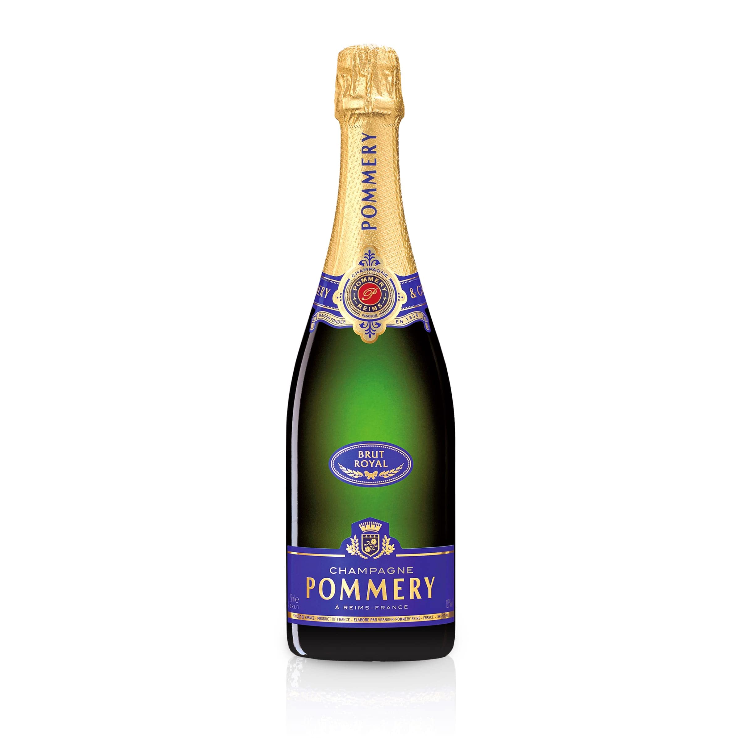 Pommery Champagner Royal Brut + 6 Gläser 12,5% 6-0,75l Flasche
