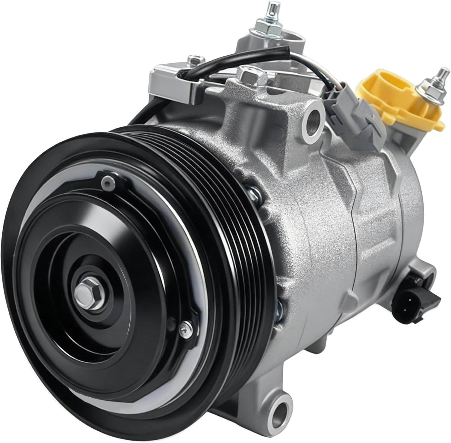 Air Conditioning Compressor 12V Compatible with 2014-2019 Dodge Ram 1500 5.7L V8 Engine Keep Cooling and Low Noise OE# 68140664AB 68140664AC 68140664AE