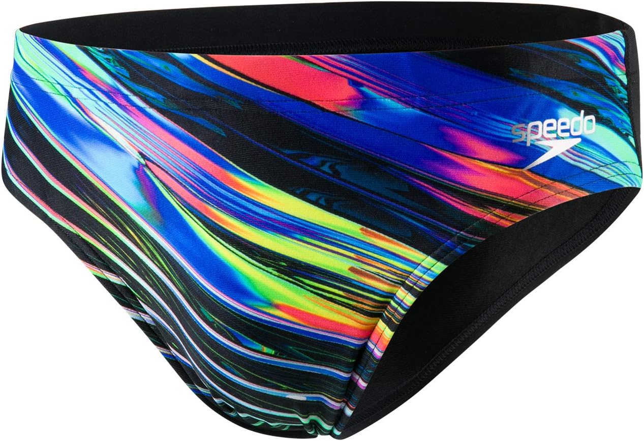 Speedo Men's Echo Focus Placement Digital 7cm Brief