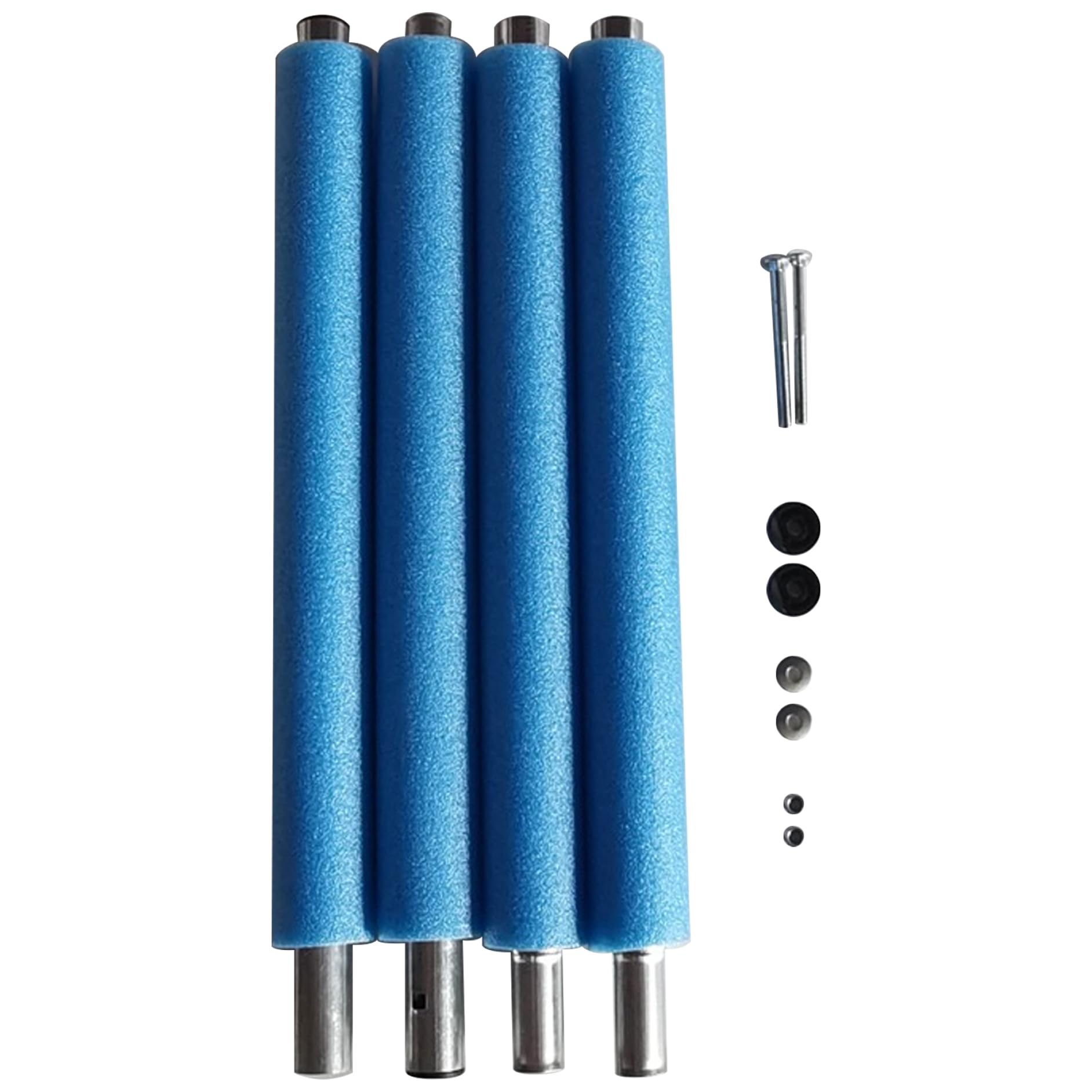 10Pcs Poteaux de Trampoline Couvrir Éponge Manchon Pièces de Mise à Niveau Réglable Anti-Collision Tube Clôture Clôture Poteau Manches en Mousse pour la Pelouse d'Activité