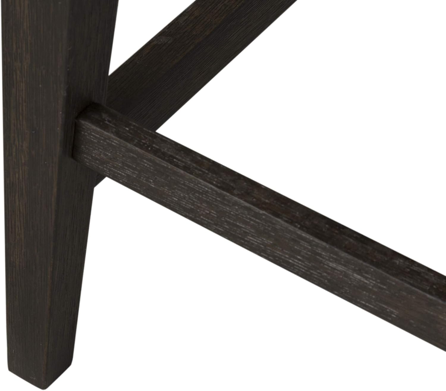 Liberty Furniture Industries Double Bridge Counter Bench, W60 x D15 x H26, Dark Brown/Gray