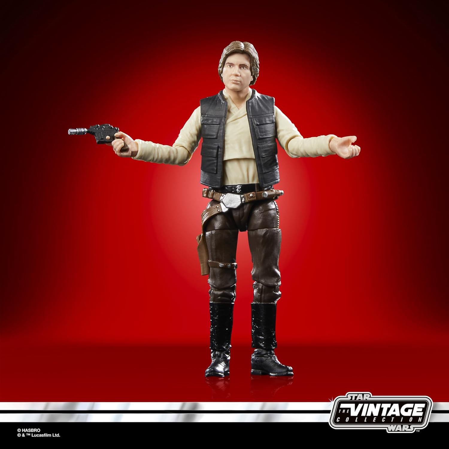 STAR WARS The Vintage Collection Han Solo, Return of The Jedi 40th Anniversary 3.75-Inch Action Figure, Ages 4 and Up image 7 of 9 B0B3GG5P32