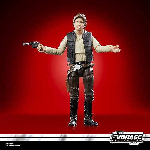 Miniatura 7 de STAR WARS La colección Vintage Han Solo, Figura de acción de 3.75 pulgadas de la película "El retorno del Jedi" 40 aniversario, para niños a partir