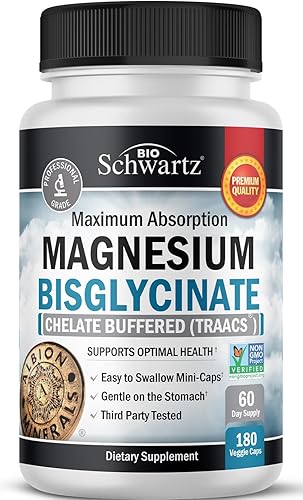 Bisglicinato de magnesio 100 efecto no laxante - Máxima absorción y biodisponibilidad totalmente reaccionado y tamponado - Energía saludable