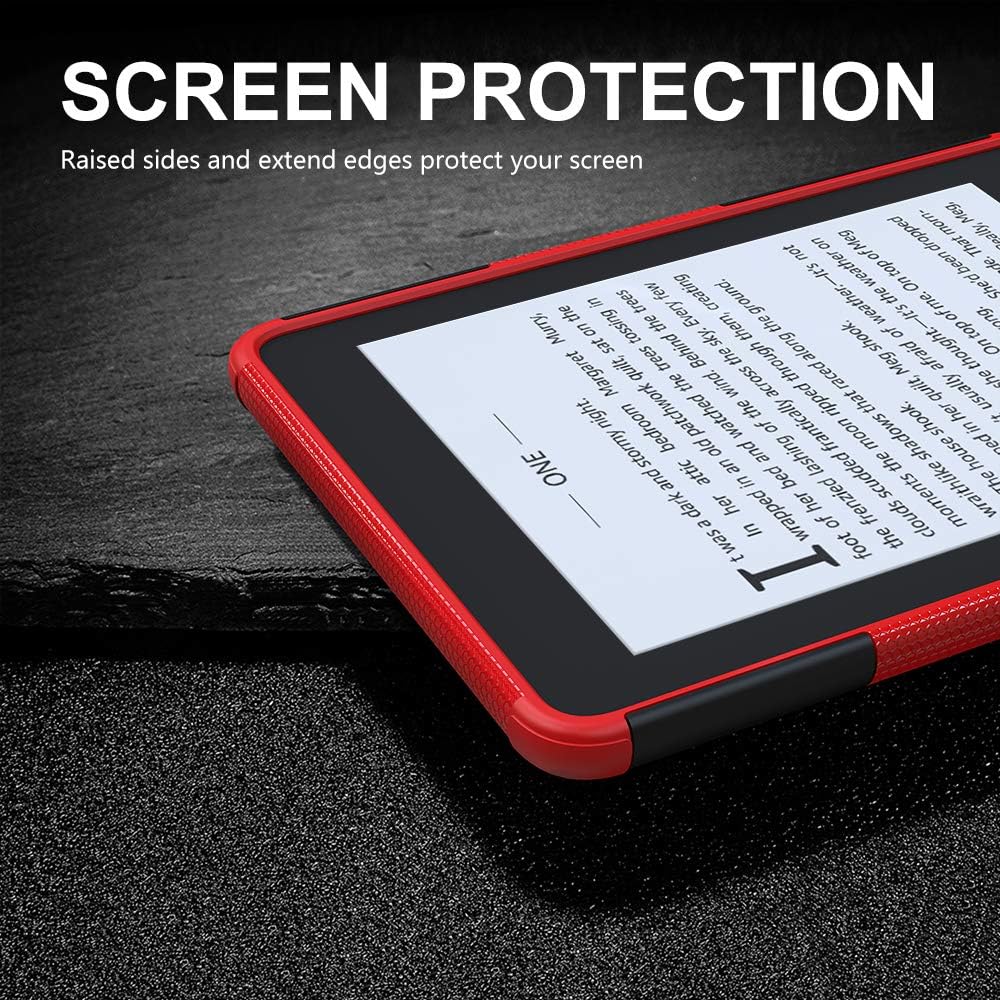 ROISKIN Dual Layer Heavy Duty Shockproof Impact Resistance Protective Case with Kickstand for P-White Case