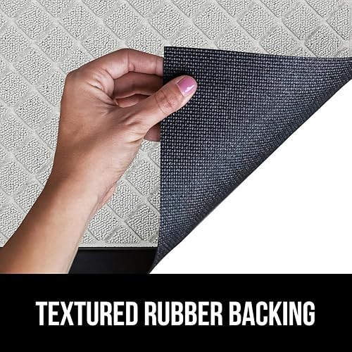 Miniatura 246 de Gorilla Grip WeatherMax - Tapete para todas las estaciones 100% impermeable, 23 x 35 pulgadas, goma natural, resistente a manchas y decoloración