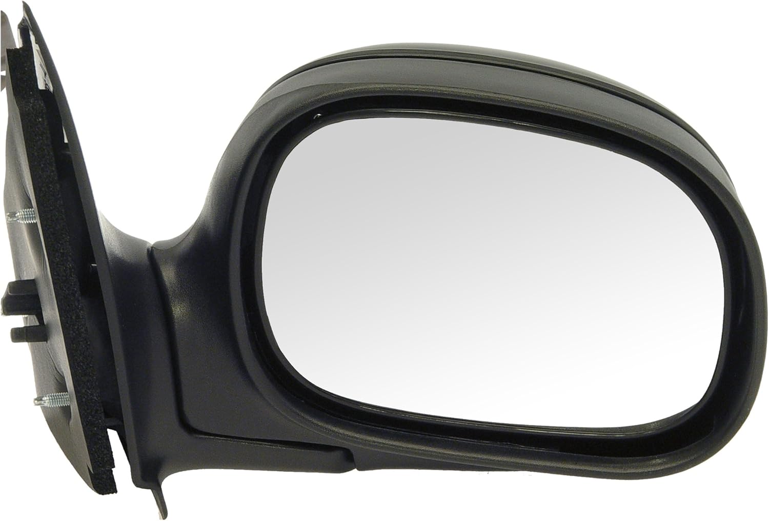 Dorman 955-284 Passenger Side Manual Door Mirror - Folding Compatible with Select Ford Models, Black