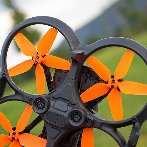 Miniatura 8 de DJI Avata Drone Propellers de repuesto para DJI Avata Drone Accesorios con tornillos (naranja, 8 piezas - 4 CW + 4 CCW)