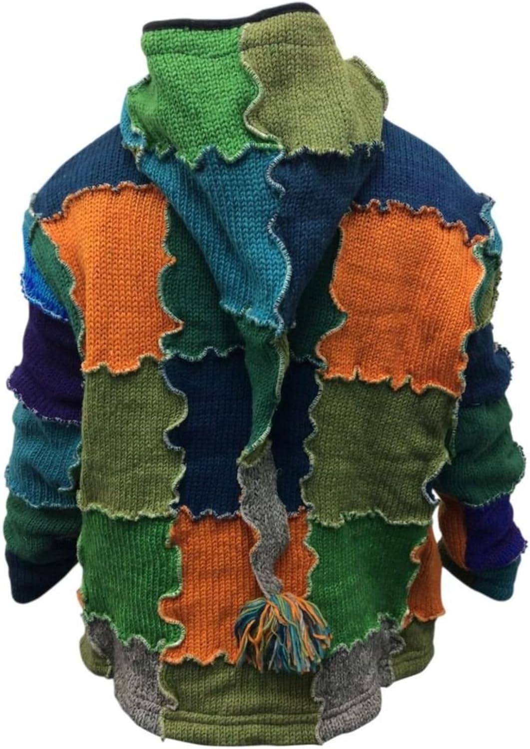 Shopoholic Fashion Mens Pixie Wool Outstich Jacket - Image 8