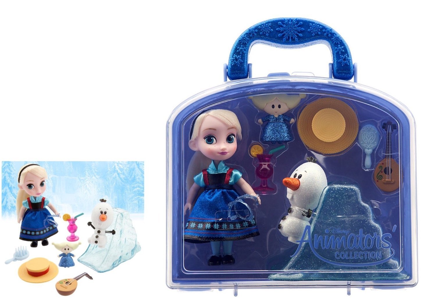 Disney Frozen Animators Collection Elsa Mini Doll Playset Amazon.in