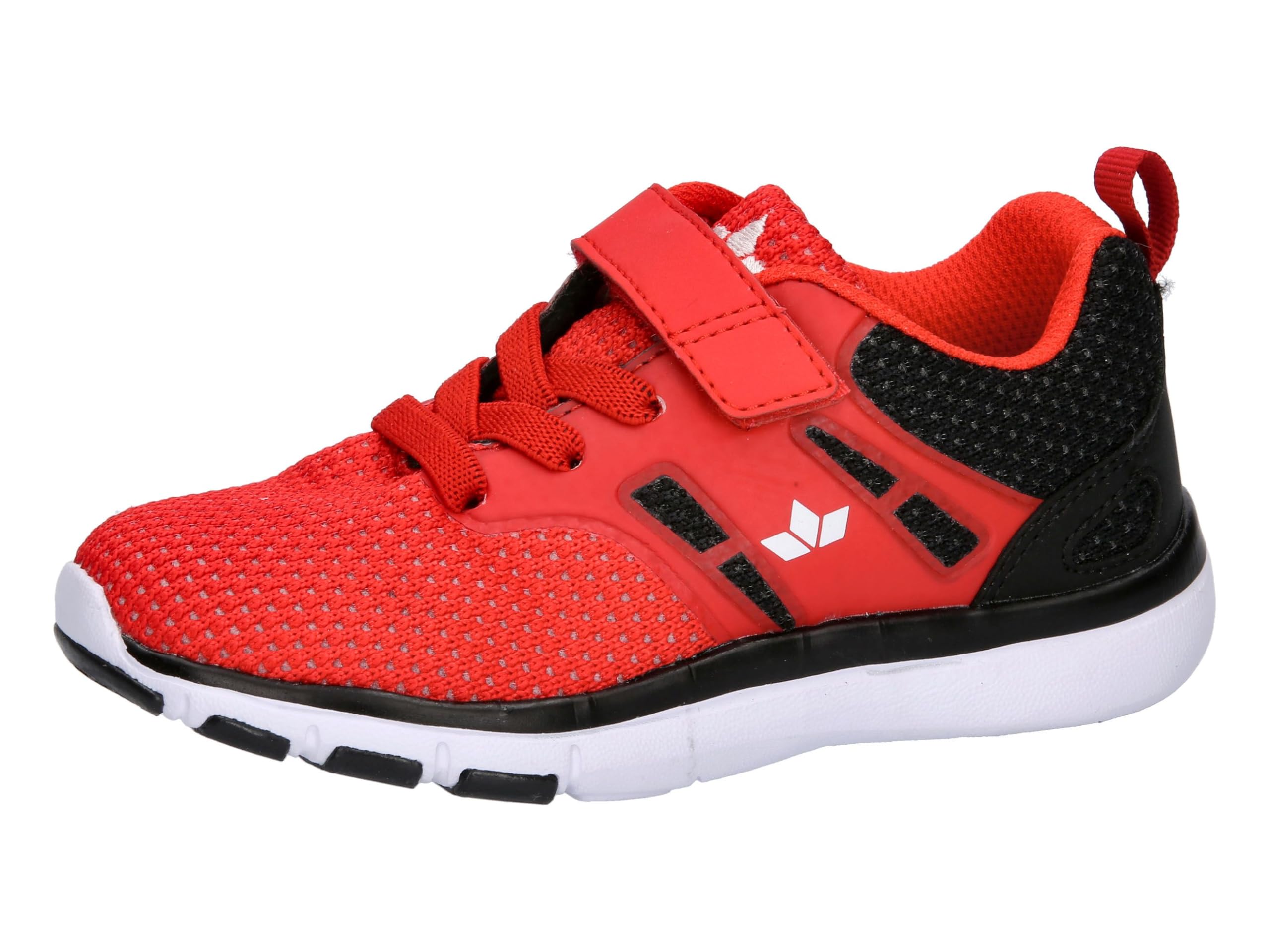 Lico Boys' Bongo Vs Trainers, Red, Black, White, 6 UK