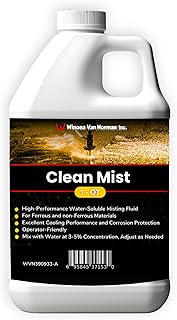 WVN Clean Mist | Ultra-Concentrated Misting Coolant for Cutting and Machining | Advanced Fully Synthetic Fluid (1 Quart)