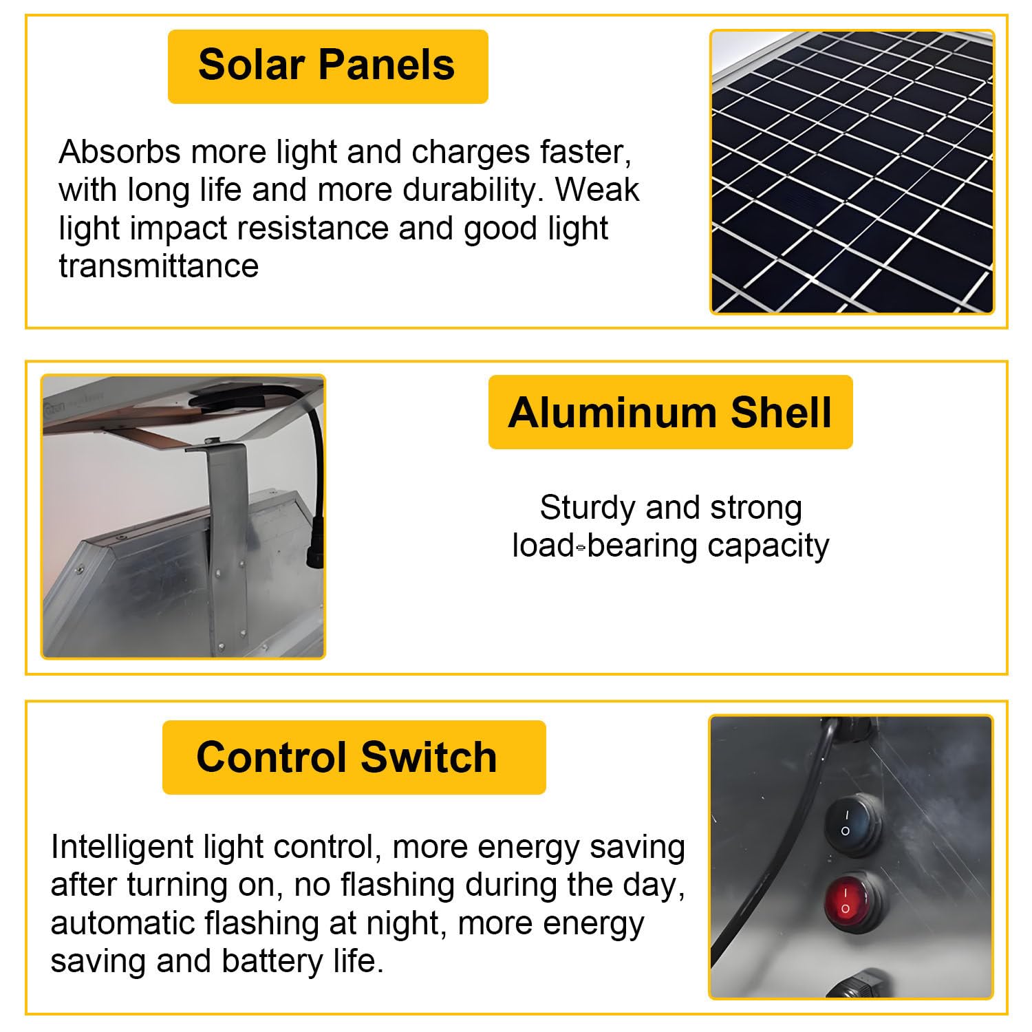 Letrero solar LED intermitente para peatones – Cartel de paso de peatones resistente al óxido de 24 pulgadas para seguridad vial urbana y suburbana – Juego de 2 piezas