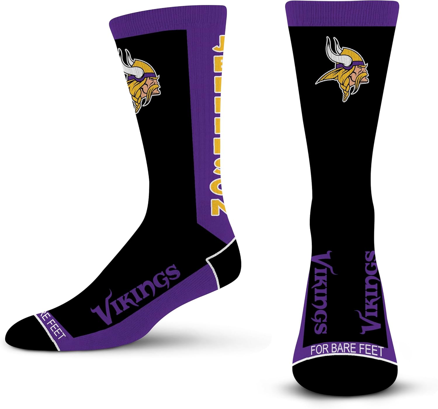 FBF - Official NFL MVP Player Classic Crew Socks For Men and Women Game Day Apparel