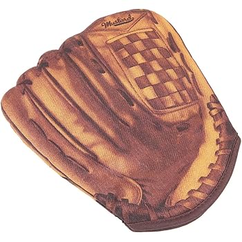 baseball glove in oven