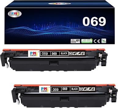 069 Black Toner Cartridges Replacement for Canon 069 Toner Cartridge for Canon Color MF753Cdw, MF751Cdw LBP674Cdw Printers | 2 Pack