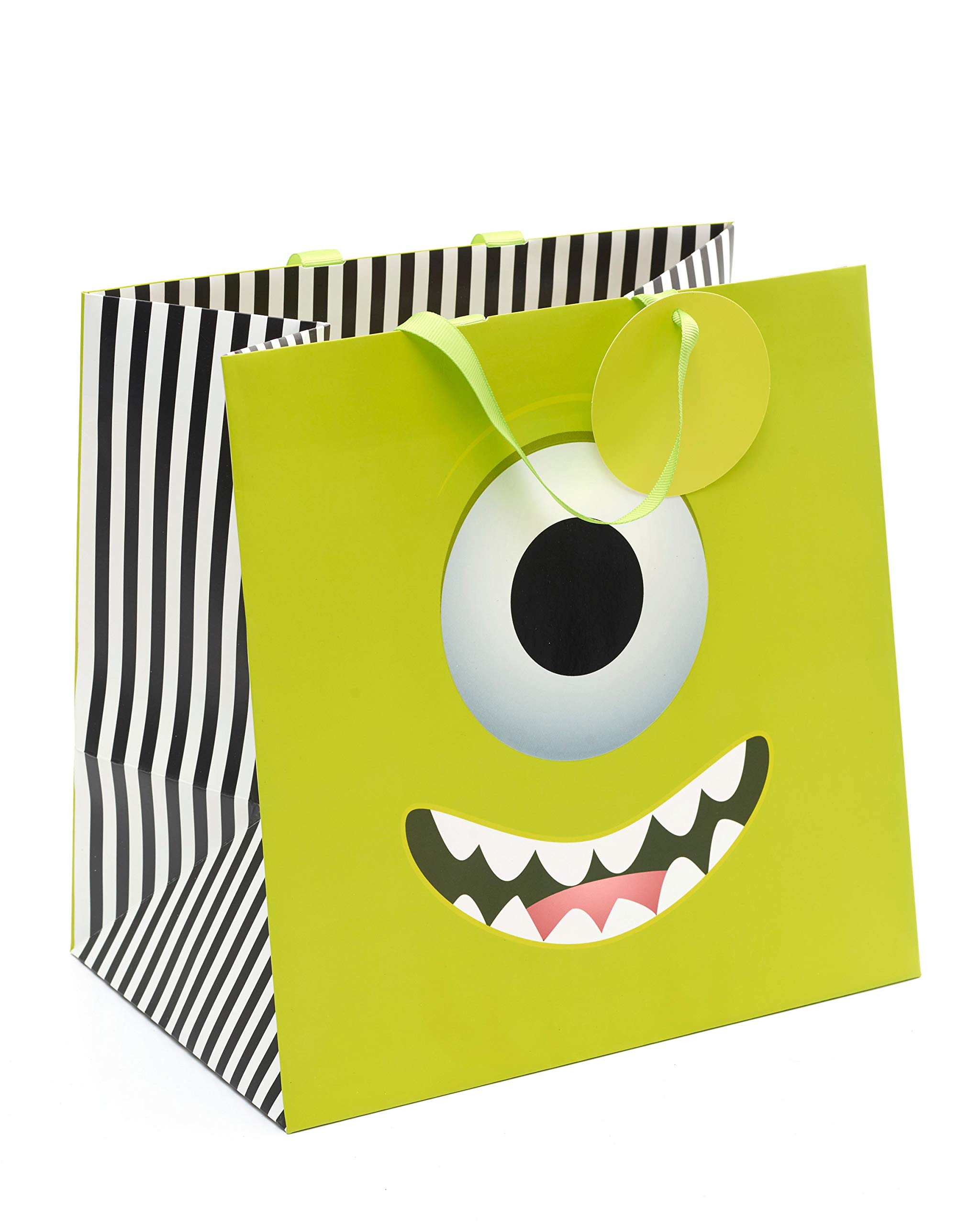 UK Greetings Large Gift Bag - Birthday Gift Bag - Kids Birthday Gift Bag - Disney Monsters Inc Design