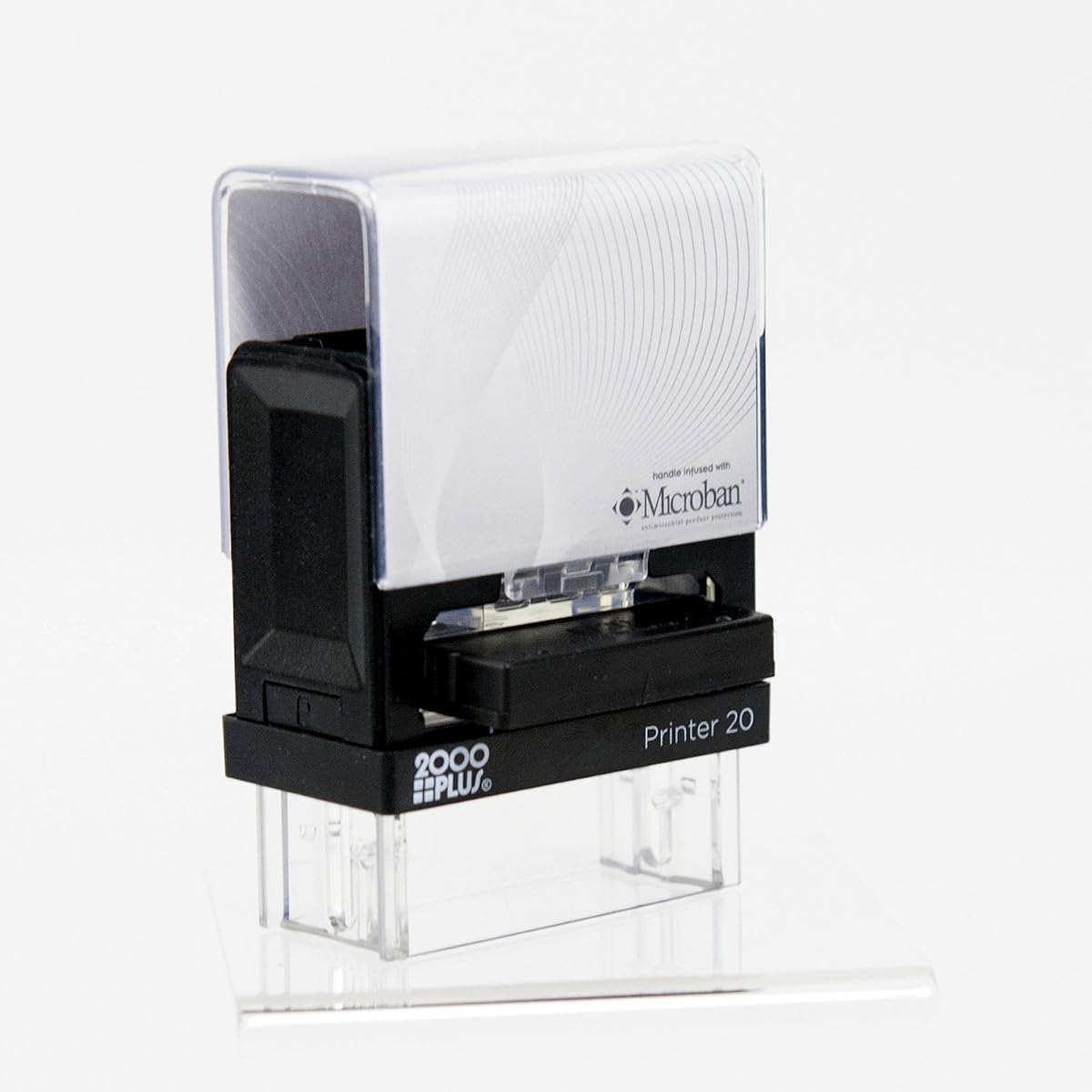 Custom Self-Inking Stamp - Up to 7 Lines - 5 Color Choices
