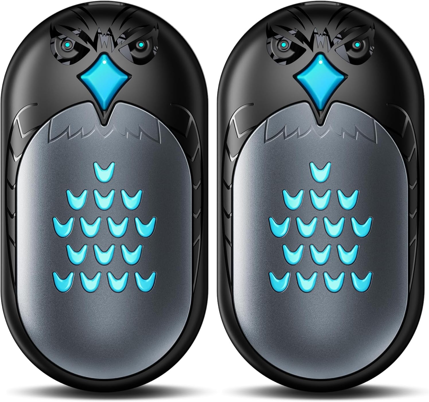 Hand Warmers Rechargeable, 2 Pack 6000mAh Electric Portable Heater, 20 Hrs Long Heating Hot Pockets Hand Warmer, Hunting Gear, Gifts for Women, Men, Raynauds, Camping, Golf, Outdoors