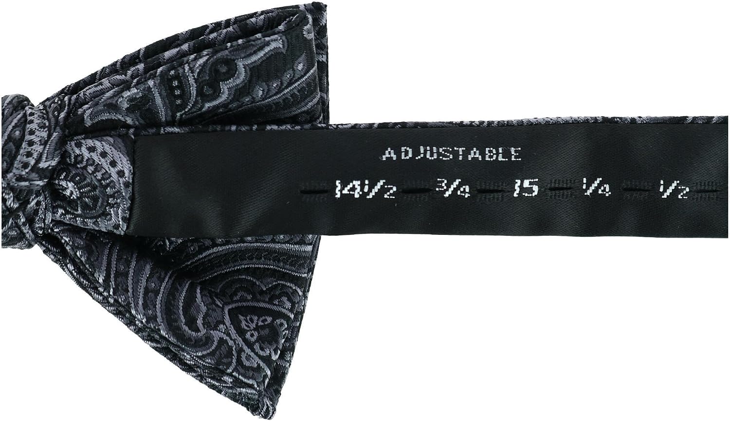 Trafalgar Men's Sobee Paisley Silk Bow Tie & Pocket Square Set
