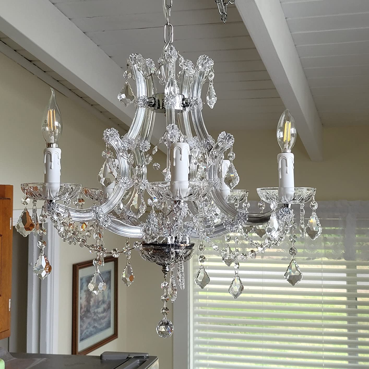 $23/mo - Finance Saint Mossi 5-Lights Maria Theresa K9 Crystal ...