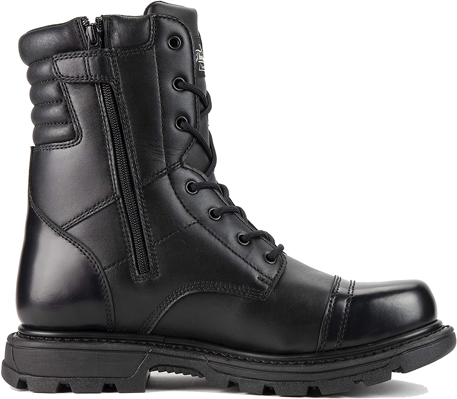 Thorogood GENFlex2 8” Tactical Boots For Men and Women, Black Leather