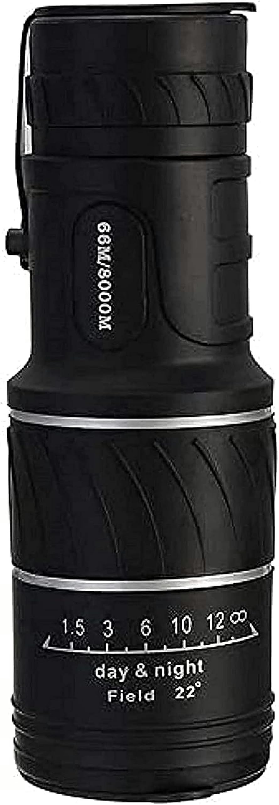 Monoculare 16x52 Ad Alta Potenza | Zoom Regolabile E Messa A Fuoco Doppia | Impermeabile E Anti-Appannamento | Leggero 290g Per Escursionismo E Birdwatching