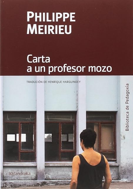 Portada de Carta a un profesor mozo