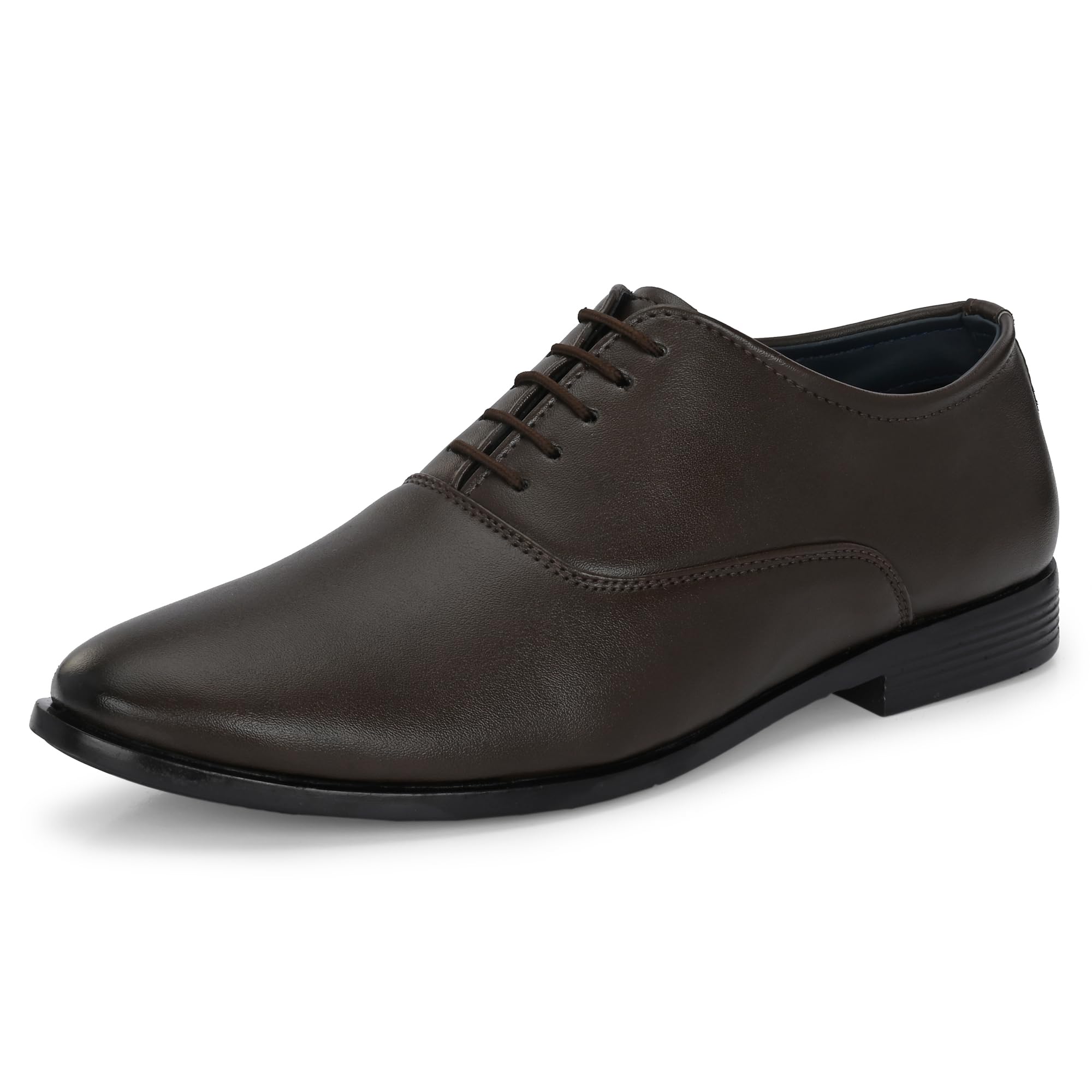centrino Lace-up Men's Formal Shoe | Stylish with Soft Cushioned Insole | Trendy Lace-Up Design | Perfect for Formal Wear (9704)-picture-33