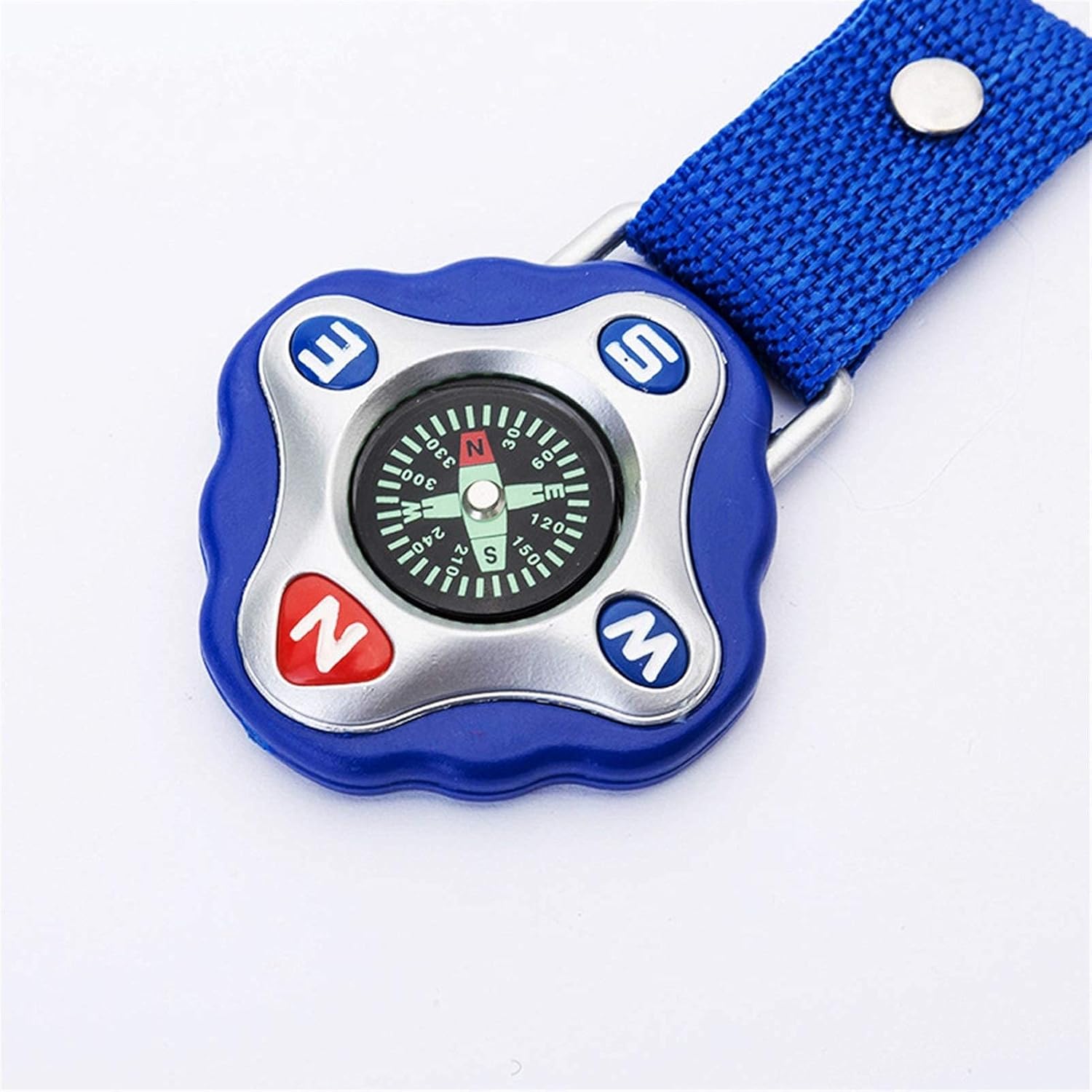 Outdoor Supplies Direction 紛失防止多機能キー Cexquisite Fashions Key/Blue