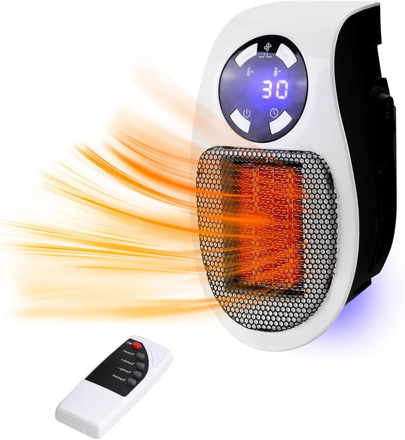 The Top Alpha Heater 2023 Upgrade 500W Ceramic Alpha Heater Portable