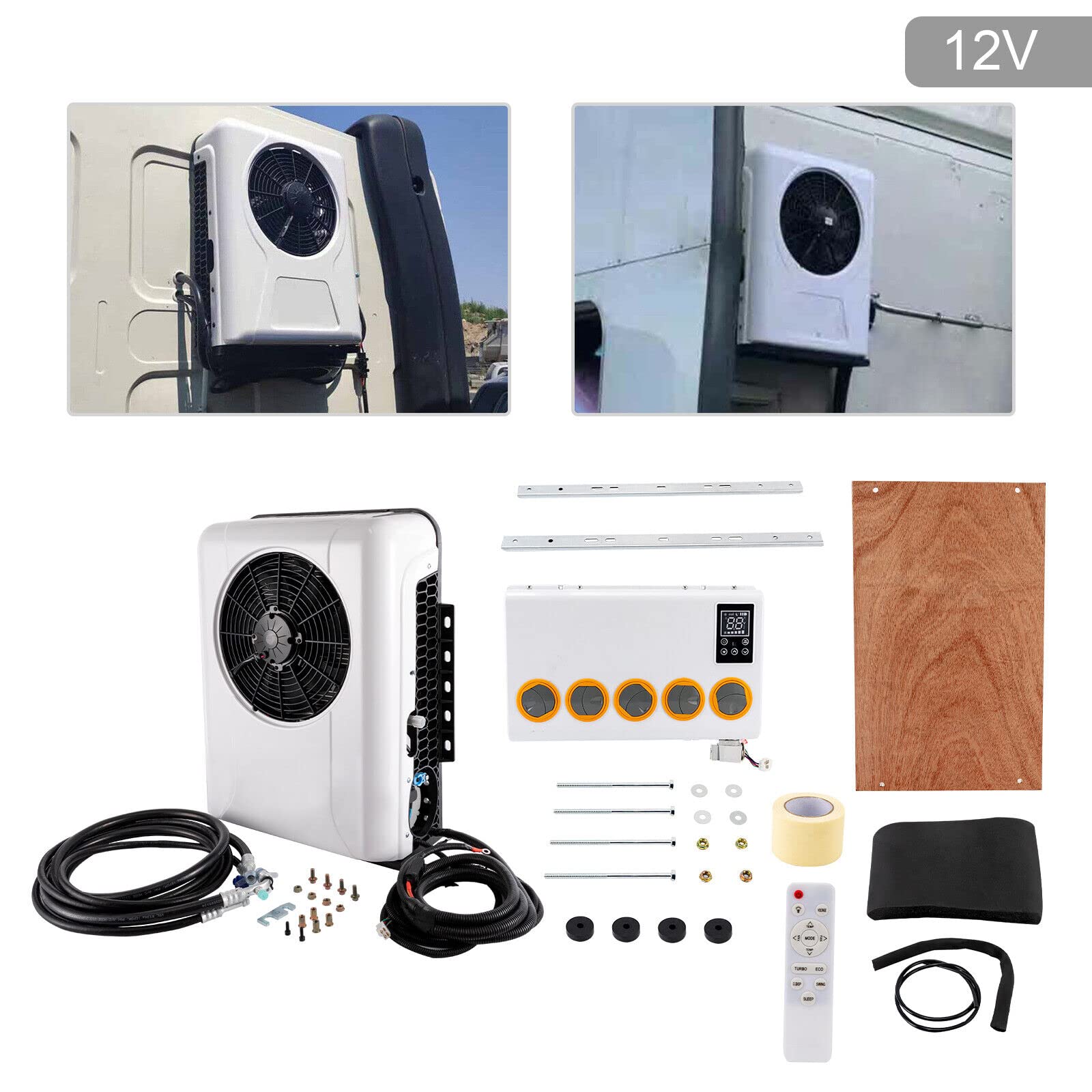 Rv Air Conditioners 12V 24V Air Conditioner Evaporator Unit Assembly ...