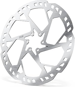 Heavy-Duty 203 mm Thickened Stainless Steel Rear Brake Disc Rotor for for Light Bee/Surron/Sur-Ron/Sur Ron X/Sur Ron S/X160/X260